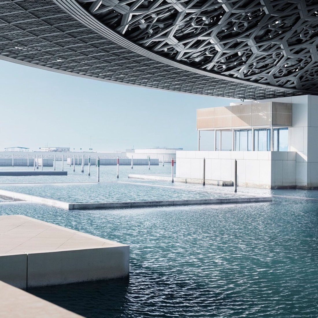 Infinity-edge pool with sea views